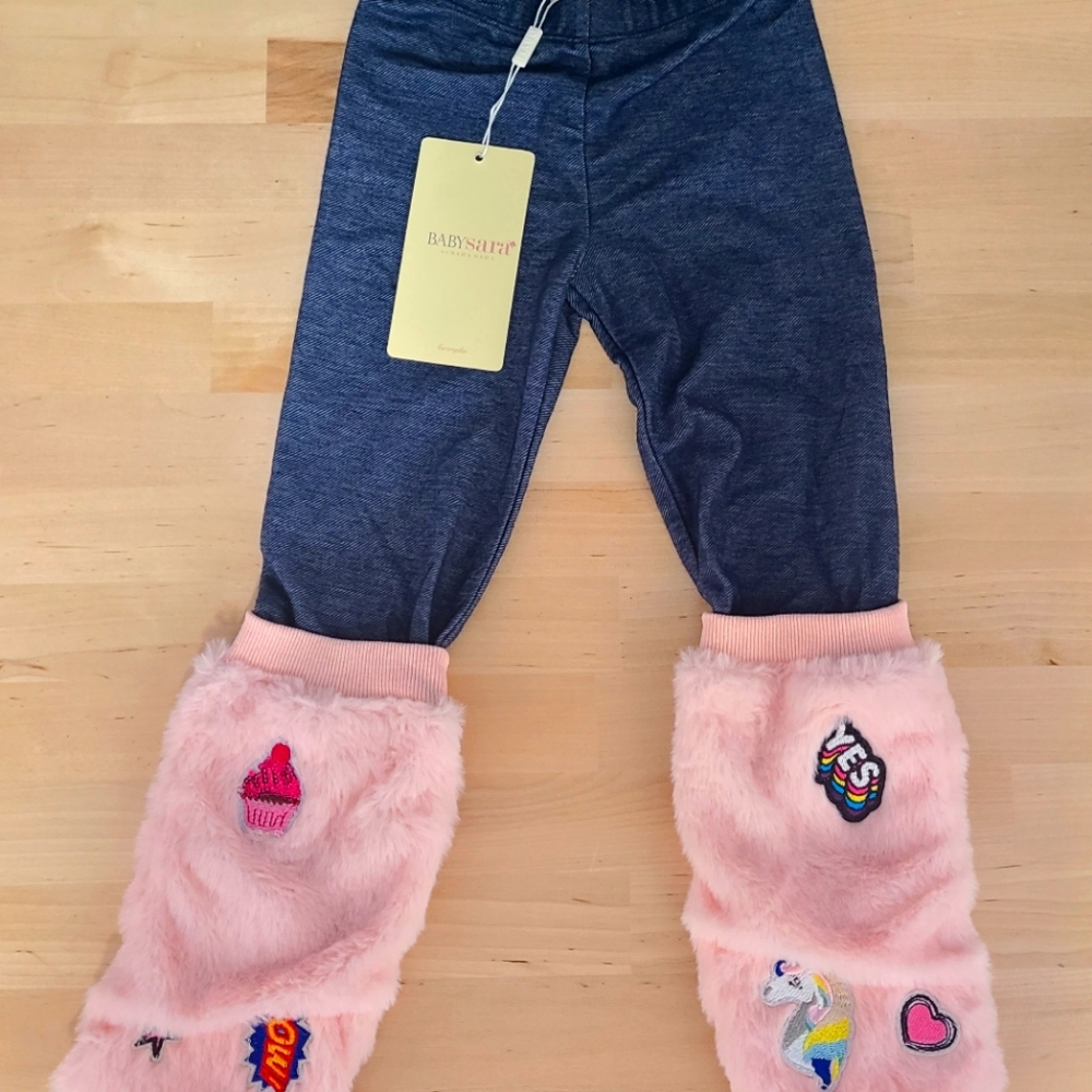 NWT Baby Sara Leggings Size 5